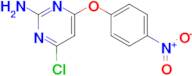 4-Chloro-6-(4-nitrophenoxy)pyrimidin-2-amine