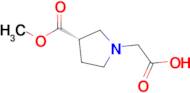 (S)-2-(3-(methoxycarbonyl)pyrrolidin-1-yl)acetic acid