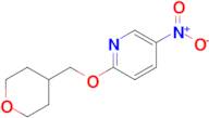 5-Nitro-2-((tetrahydro-2H-pyran-4-yl)methoxy)pyridine