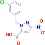 1-(3-Chlorobenzyl)-3-nitro-1H-pyrazole-5-carboxylic acid