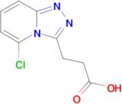 3-(5-Chloro-[1,2,4]triazolo[4,3-a]pyridin-3-yl)propanoic acid