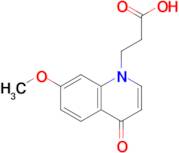 3-(7-Methoxy-4-oxoquinolin-1(4H)-yl)propanoic acid