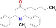 1-Methyl-3-pentyl-2,6-diphenylpiperidin-4-one