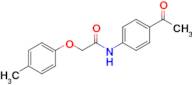 N-(4-acetylphenyl)-2-(p-tolyloxy)acetamide
