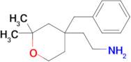 2-(4-Benzyl-2,2-dimethyltetrahydro-2H-pyran-4-yl)ethan-1-amine