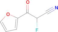 2-Fluoro-3-(furan-2-yl)-3-oxopropanenitrile