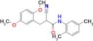 2-Cyano-3-(2,5-dimethoxyphenyl)-N-(2,5-dimethylphenyl)propanamide