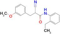 2-Cyano-N-(2-ethylphenyl)-3-(3-methoxyphenyl)propanamide