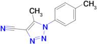 5-Methyl-1-(p-tolyl)-1H-1,2,3-triazole-4-carbonitrile