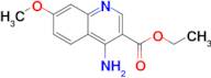 ethyl 4-amino-7-methoxyquinoline-3-carboxylate