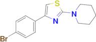 4-(4-Bromophenyl)-2-(piperidin-1-yl)thiazole