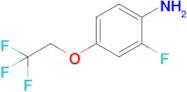 2-Fluoro-4-(2,2,2-trifluoroethoxy)aniline