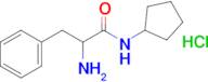 2-Amino-N-cyclopentyl-3-phenylpropanamide hydrochloride