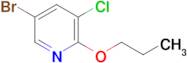 5-Bromo-3-chloro-2-propoxypyridine