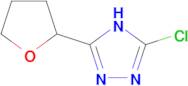 3-chloro-5-(oxolan-2-yl)-4H-1,2,4-triazole