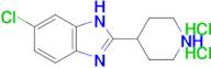 6-Chloro-2-(piperidin-4-yl)-1H-benzo[d]imidazole dihydrochloride