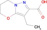 3-Ethyl-6,7-dihydro-5H-pyrazolo[5,1-b][1,3]oxazine-2-carboxylic acid