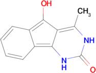 5-hydroxy-4-methyl-1H,2H,3H-indeno[1,2-d]pyrimidin-2-one