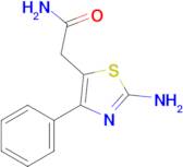 2-(2-Amino-4-phenylthiazol-5-yl)acetamide