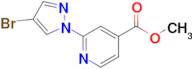 Methyl 2-(4-bromo-1H-pyrazol-1-yl)isonicotinate