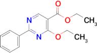 Ethyl 4-ethoxy-2-phenylpyrimidine-5-carboxylate
