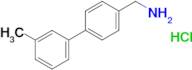 (3'-Methyl-[1,1'-biphenyl]-4-yl)methanamine hydrochloride