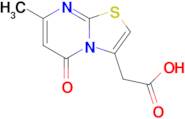 2-(7-Methyl-5-oxo-5H-thiazolo[3,2-a]pyrimidin-3-yl)acetic acid