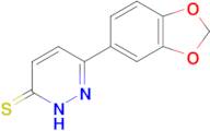 6-(2H-1,3-benzodioxol-5-yl)-2,3-dihydropyridazine-3-thione