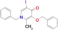 1-Benzyl-3-(benzyloxy)-5-iodo-2-methylpyridin-4(1H)-one