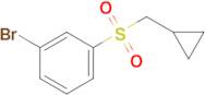 1-Bromo-3-((cyclopropylmethyl)sulfonyl)benzene