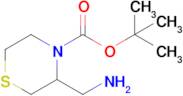 Tert-butyl 3-(aminomethyl)thiomorpholine-4-carboxylate