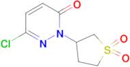 6-Chloro-2-(1,1-dioxidotetrahydrothiophen-3-yl)pyridazin-3(2H)-one