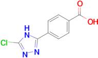 4-(5-chloro-4H-1,2,4-triazol-3-yl)benzoic acid