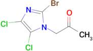 1-(2-Bromo-4,5-dichloro-1H-imidazol-1-yl)propan-2-one