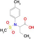 2-(N-(p-tolyl)methylsulfonamido)butanoic acid