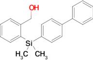 (2-([1,1'-Biphenyl]-4-yldimethylsilyl)phenyl)methanol