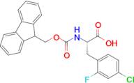 (S)-2-((((9H-fluoren-9-yl)methoxy)carbonyl)amino)-3-(4-chloro-2-fluorophenyl)propanoic acid