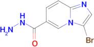 3-Bromoimidazo[1,2-a]pyridine-6-carbohydrazide