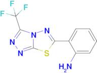 2-(3-(Trifluoromethyl)-[1,2,4]triazolo[3,4-b][1,3,4]thiadiazol-6-yl)aniline