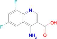 4-Amino-6,8-difluoroquinoline-3-carboxylic acid