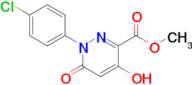 Methyl 1-(4-chlorophenyl)-4-hydroxy-6-oxo-1,6-dihydropyridazine-3-carboxylate