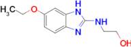 2-((6-Ethoxy-1H-benzo[d]imidazol-2-yl)amino)ethan-1-ol