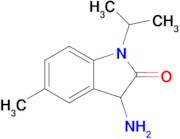 3-Amino-1-isopropyl-5-methylindolin-2-one