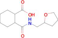 2-(((Tetrahydrofuran-2-yl)methyl)carbamoyl)cyclohexane-1-carboxylic acid