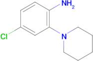 4-Chloro-2-(piperidin-1-yl)aniline