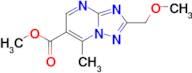 Methyl 2-(methoxymethyl)-7-methyl-[1,2,4]triazolo[1,5-a]pyrimidine-6-carboxylate