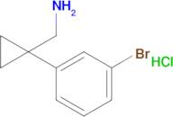 (1-(3-Bromophenyl)cyclopropyl)methanamine hydrochloride