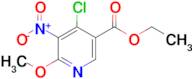 Ethyl 4-chloro-6-methoxy-5-nitronicotinate