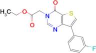 Ethyl 2-(7-(3-fluorophenyl)-4-oxothieno[3,2-d]pyrimidin-3(4H)-yl)acetate