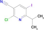 2-Chloro-5-iodo-6-isopropylnicotinonitrile